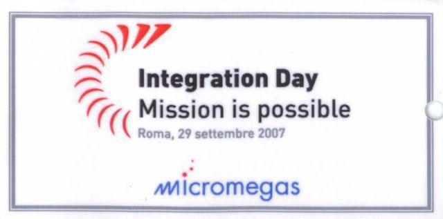 Integration day 2007